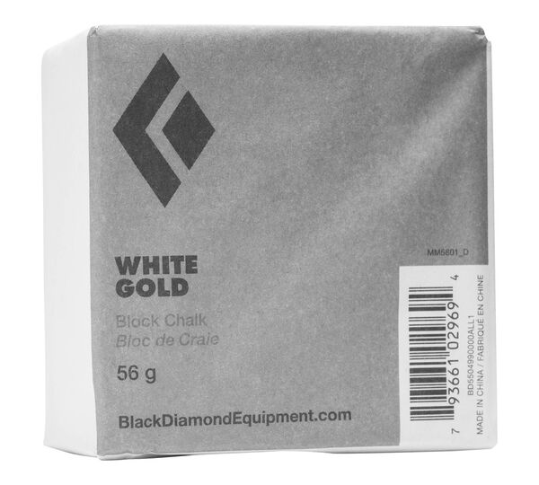 Black Diamond White Gold Block Chalk 56g