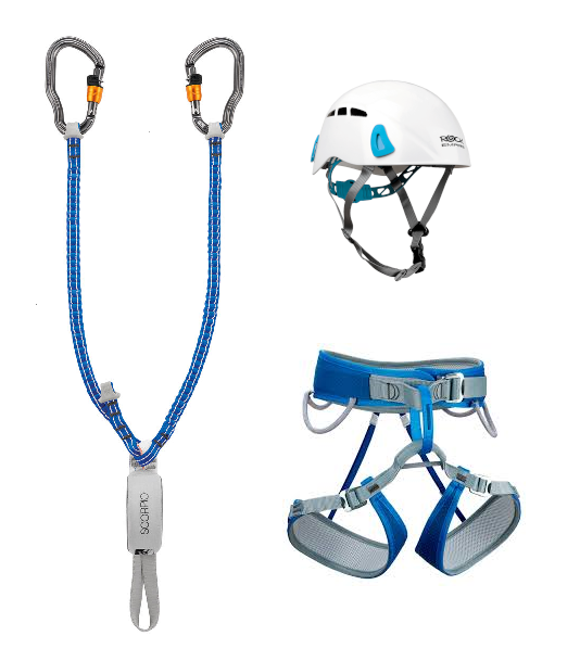 Verleih - Gurt, Klettersteig Set, Helm