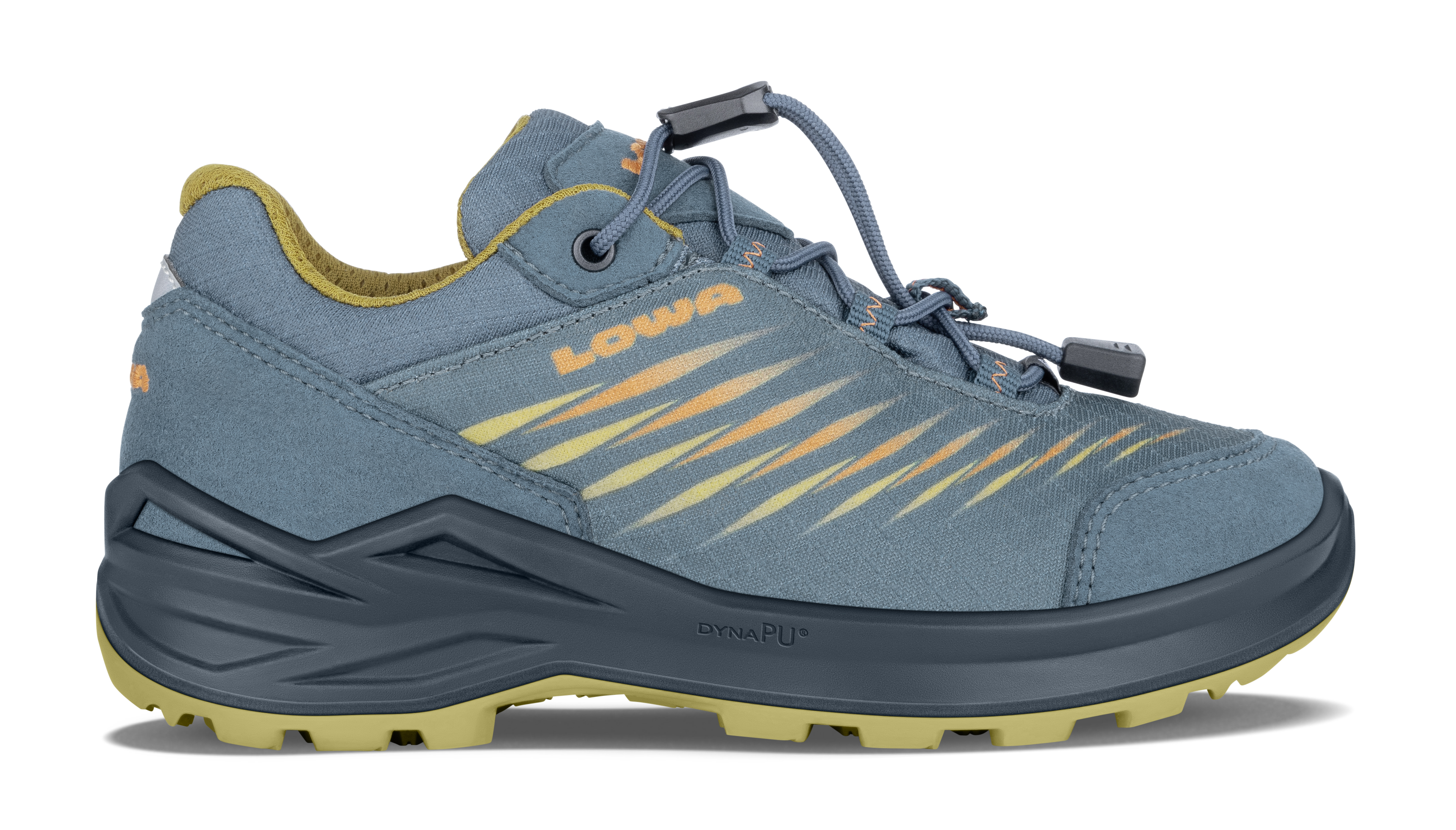 LOWA Zirrox II GTX LO JR petrol/senf