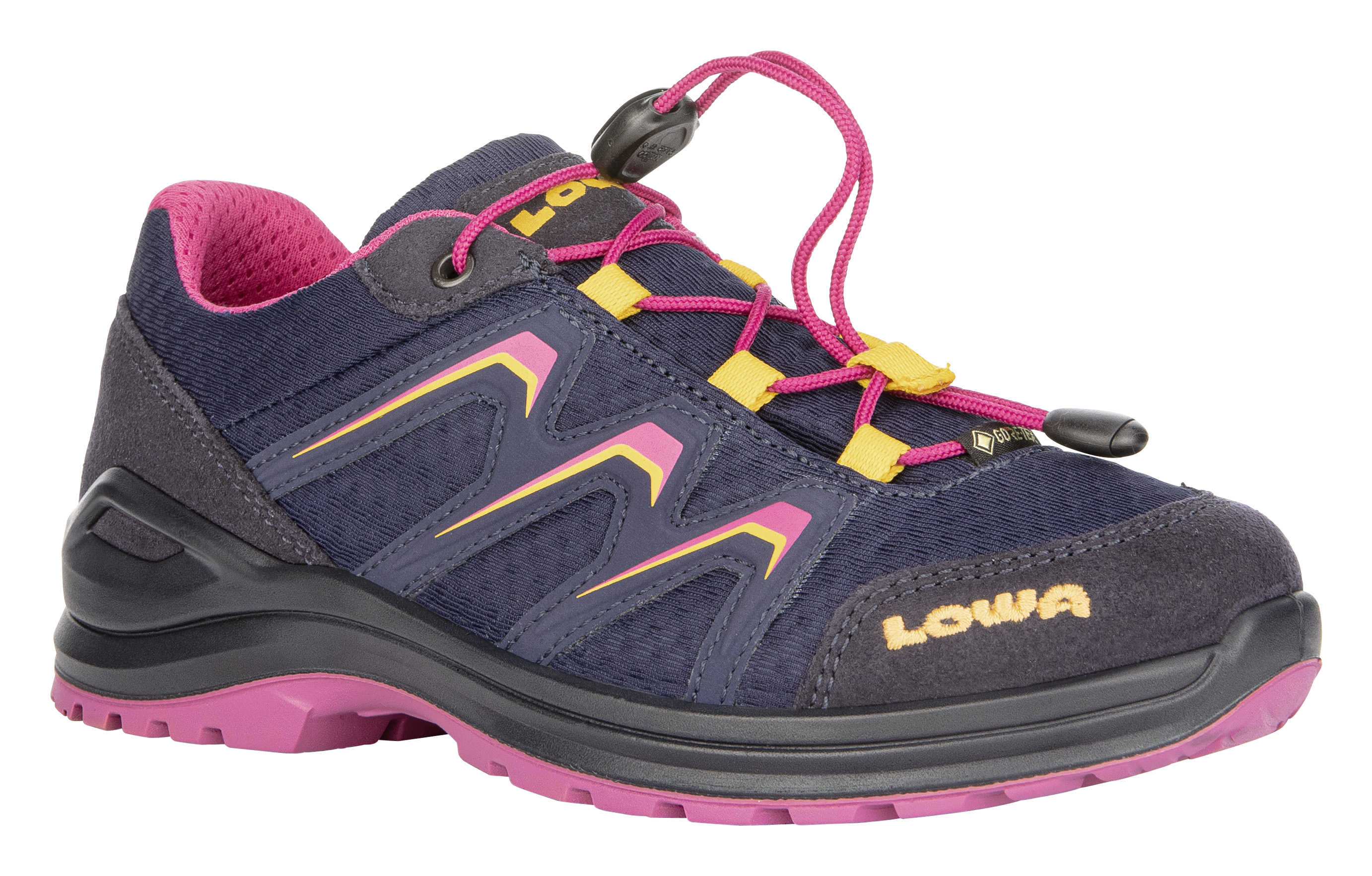 LOWA Maddox GTX Lo Junior navy/fuchsia