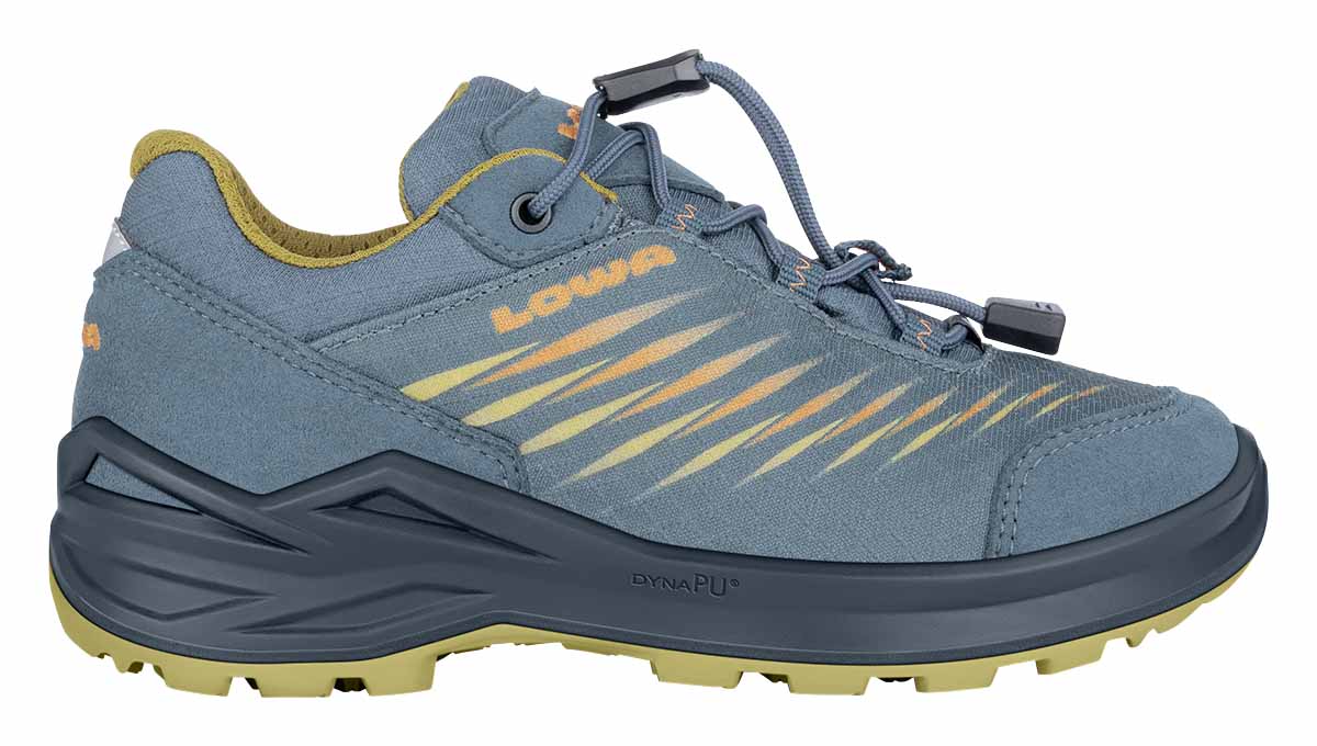 LOWA Zirrox II GTX LO JR petrol/senf