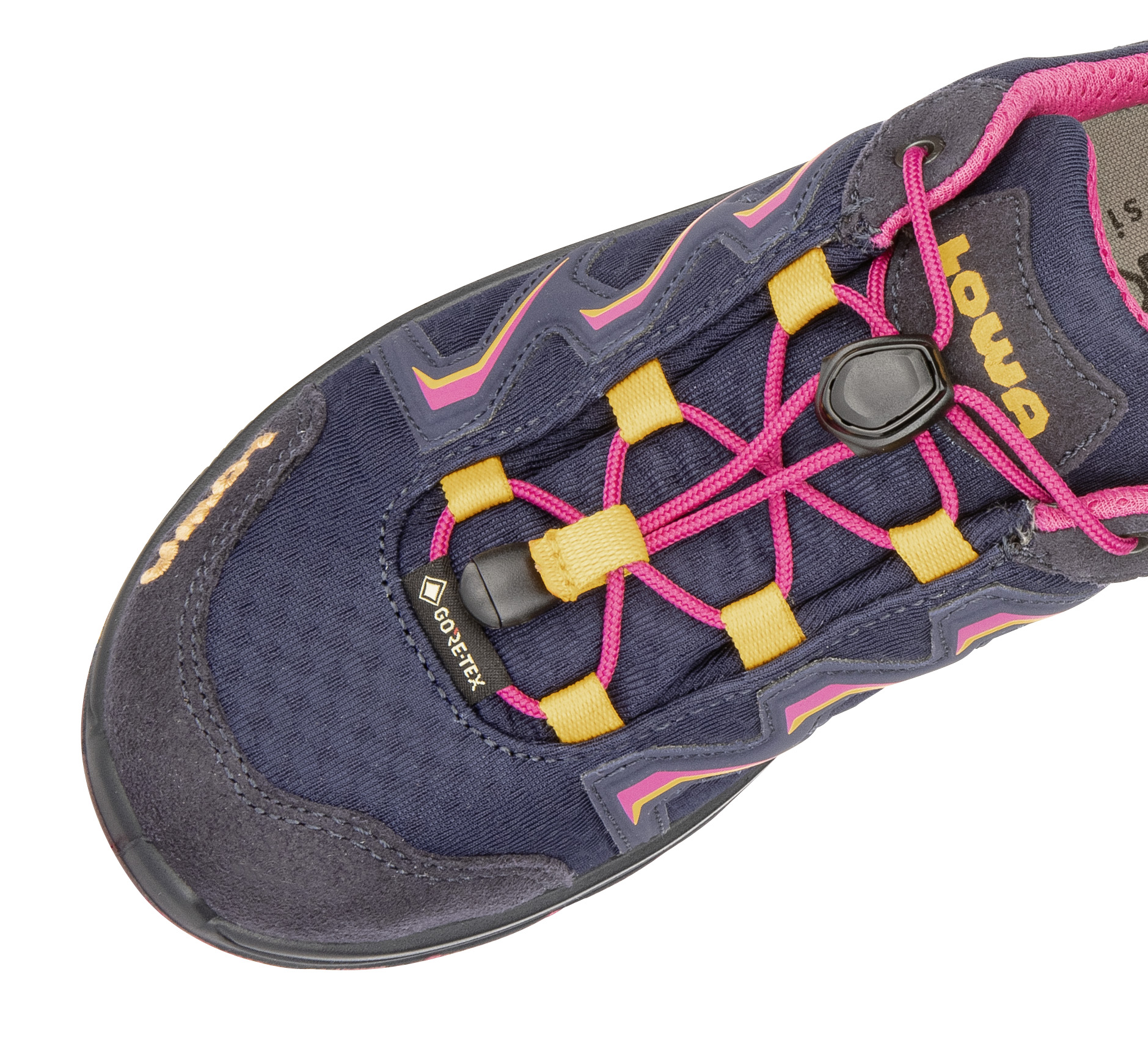 LOWA Maddox GTX Lo Junior navy/fuchsia